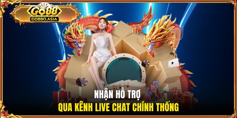 Chăm Sóc Khách Hàng GO88 - Dịch Vụ Hỗ Trợ Nhanh Chóng 24/7 2 Nhận hỗ trợ thông qua kênh Live Chat chính thống